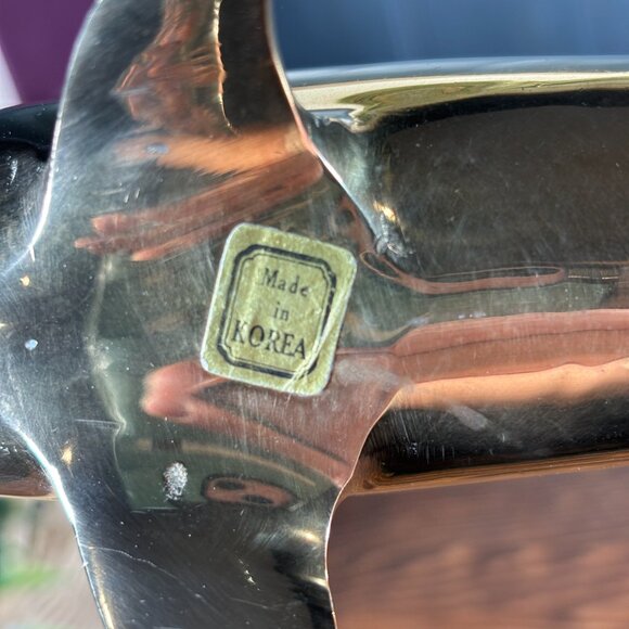 Vintage Brass Dolphin Figurine Nautical Coastal Decor for Shelf Display - Picture 13 of 17